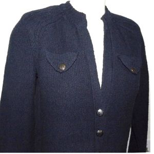 Marc By Marc Jacobs Navy Cardigan Sweater